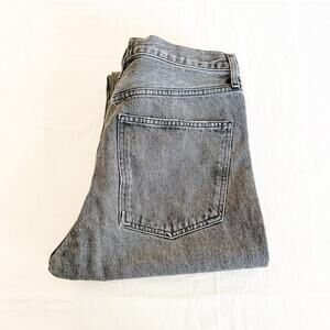 AGOLDE 90's Jean Style A069-1346 Charcoal Black Button Fly Denim Jeans Size 29